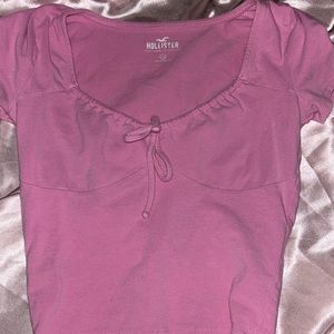 new pink hollister top